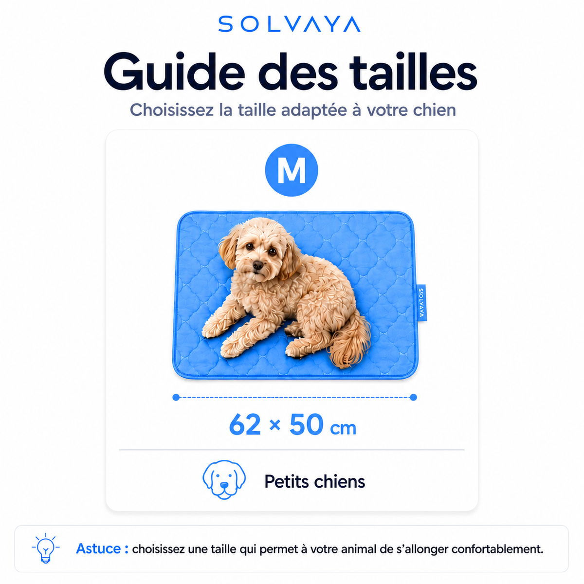 Tapis rafraîchissant pour chiens